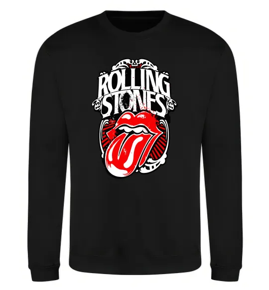 Свитшот The Rolling Stones retro Черный фото