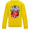 Детский Свитшот The Rolling Stones retro Солнечно желтый фото
