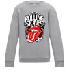 Детский Свитшот The Rolling Stones retro Серый меланж фото