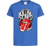 Детская футболка The Rolling Stones retro Ярко-синий фото