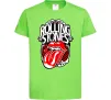 Детская футболка The Rolling Stones retro Лаймовый фото