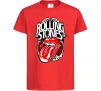 Детская футболка The Rolling Stones retro Красный фото