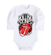 Детский боди The Rolling Stones retro Белый фото