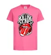 Дитяча футболка The Rolling Stones retro Яскраво-рожевий фото