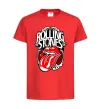 Дитяча футболка The Rolling Stones retro Червоний фото