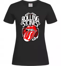 Женская футболка The Rolling Stones Черный фото