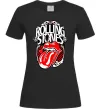 Жіноча футболка The Rolling Stones retro Чорний фото