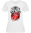 Жіноча футболка The Rolling Stones retro Білий фото