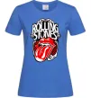 Жіноча футболка The Rolling Stones retro Яскраво-синій фото
