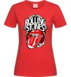 Жіноча футболка The Rolling Stones retro Червоний фото