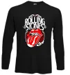 Лонгслив The Rolling Stones retro Черный фото