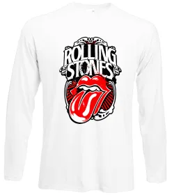 Лонгслив The Rolling Stones Белый фото