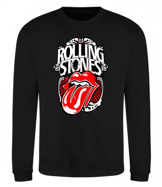 Свитшот The Rolling Stones retro Черный фото