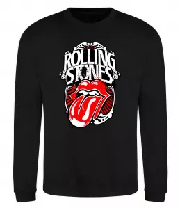 Свитшот The Rolling Stones retro Черный фото