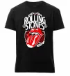 Чоловіча преміум футболка The Rolling Stones retro Чорний фото