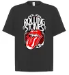 Футболка Оверсайз The Rolling Stones retro Черный фото