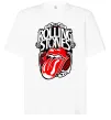 Футболка Оверсайз The Rolling Stones retro Белый фото