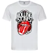 Мужская футболка The Rolling Stones retro Белый фото