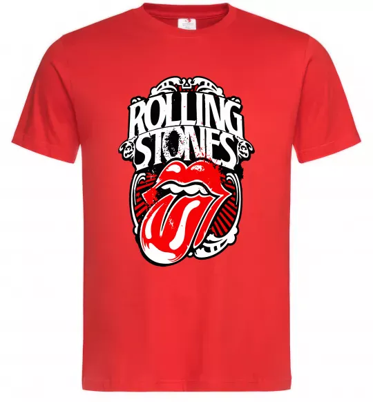 Мужская футболка The Rolling Stones retro Красный фото