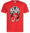 Мужская футболка The Rolling Stones retro Красный фото