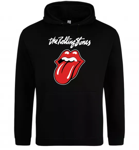 Женская толстовка (худи) The Rolling Stones Черный фото