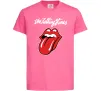 Дитяча футболка The Rolling Stones Яскраво-рожевий фото