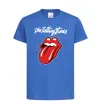 Детская футболка The Rolling Stones Ярко-синий фото