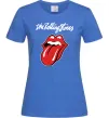 Женская футболка The Rolling Stones Ярко-синий фото