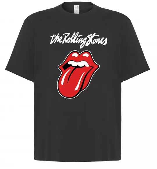 Футболка Оверсайз The Rolling Stones Черный фото