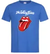 Мужская футболка The Rolling Stones Ярко-синий фото