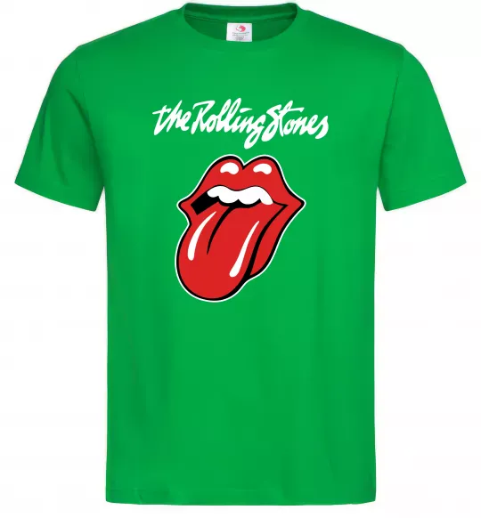 Мужская футболка The Rolling Stones Зеленый фото