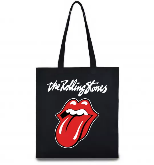 Эко-сумка The Rolling Stones Черный фото
