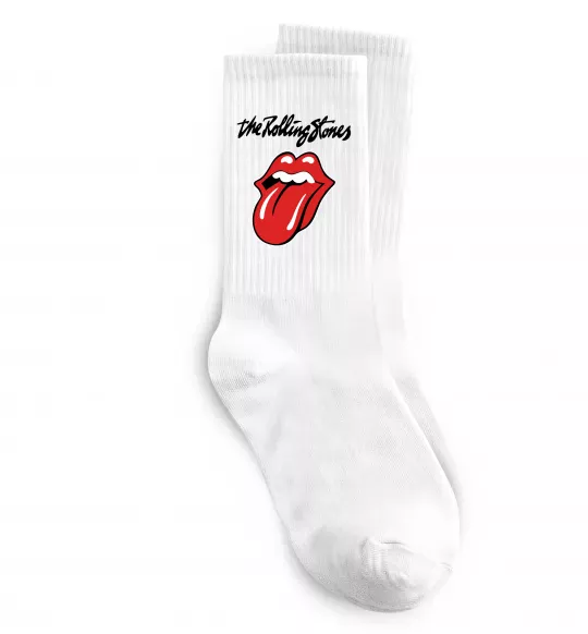 Шкарпетки The Rolling Stones Білий фото