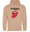 Мужская толстовка (худи) The Rolling Stones Песочный фото