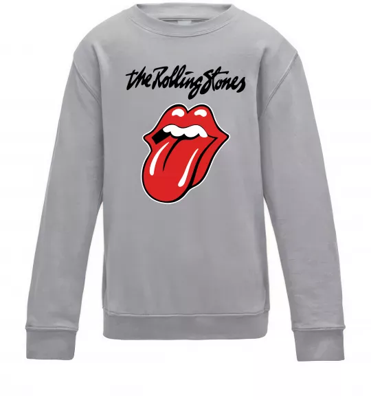 Дитячий світшот The Rolling Stones Сірий меланж фото