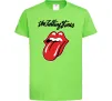 Дитяча футболка The Rolling Stones Лаймовий фото