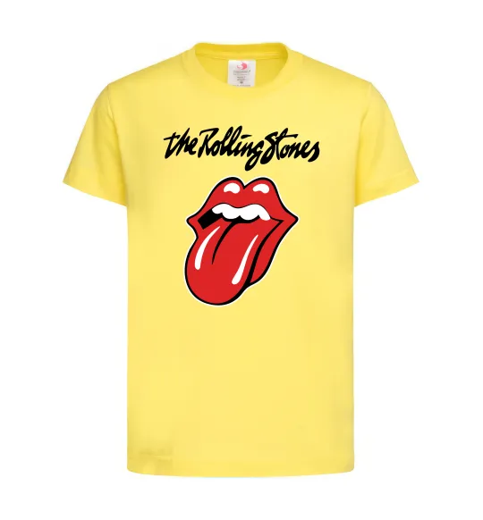 Детская футболка The Rolling Stones Лимонный фото