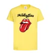 Детская футболка The Rolling Stones Лимонный фото