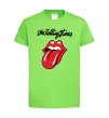 Детская футболка The Rolling Stones Лаймовый фото