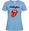 Женская футболка The Rolling Stones Голубой фото