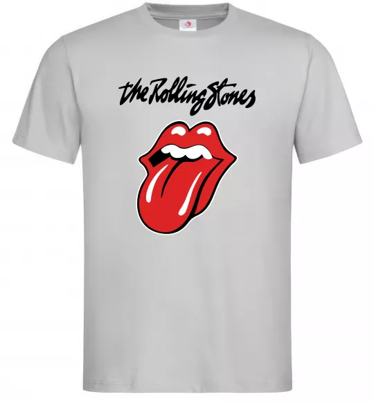 Мужская футболка The Rolling Stones Серый фото