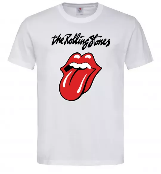 Мужская футболка The Rolling Stones Белый фото
