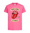 Дитяча футболка The Rolling Stones 1978 Яскраво-рожевий фото
