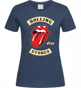 Женская футболка The Rolling Stones Черный фото