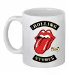Чашка керамическая The Rolling Stones 1978 Белый фото