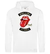 Мужская толстовка (худи) The Rolling Stones 1978 Белый фото