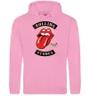 Женская толстовка (худи) The Rolling Stones 1978 Розовый фото