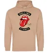 Женская толстовка (худи) The Rolling Stones 1978 Песочный фото