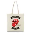 Еко-сумка The Rolling Stones 1978 Бежевий фото