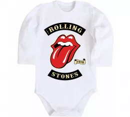 Детский боди The Rolling Stones 1978 Белый фото